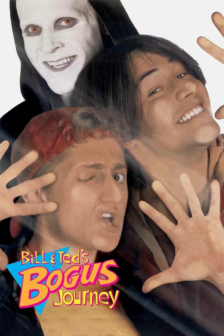 Poster for Bill and Ted's Bogus Journey